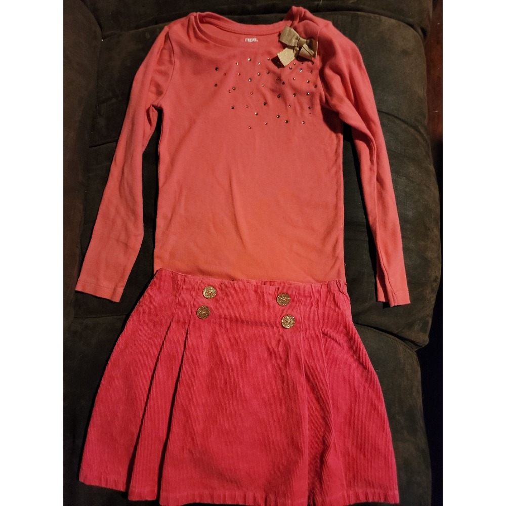 Gymboree star of the show top and skort size 8
